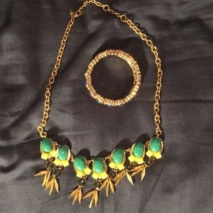 Jcrew necklace and bracelet